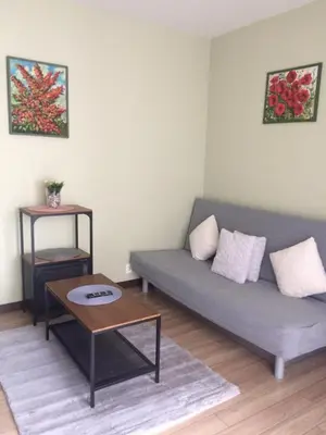Część wypoczynkowa w obiekcie Apartamenty przy Arkadii