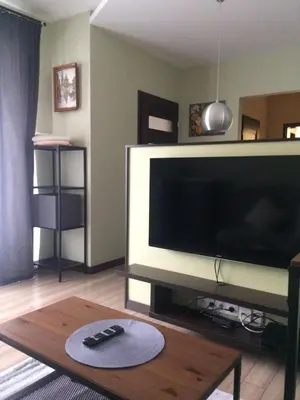Telewizja i/lub zestaw kina domowego w obiekcie Apartamenty przy Arkadii