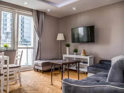 Część wypoczynkowa w obiekcie Little Home Apartments