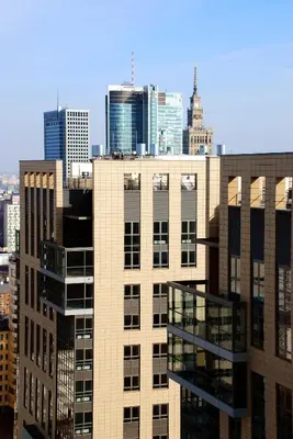 Budynek, w którym mieści się aparthotel