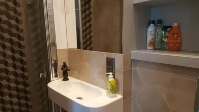 Łazienka w obiekcie Apartament na Wilczej