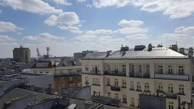 Budynek, w którym mieści się apartament