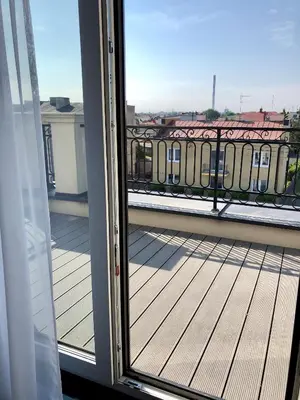 Balkon lub taras w obiekcie Hotel Mansor