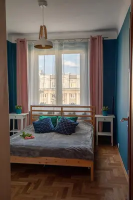 Łóżko lub łóżka w pokoju w obiekcie Apartament Eliza
