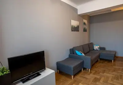 Telewizja i/lub zestaw kina domowego w obiekcie Apartament Eliza