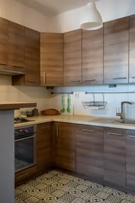 Kuchnia lub aneks kuchenny w obiekcie Apartament Eliza