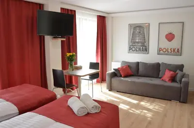 Część wypoczynkowa w obiekcie Apartamenty Oxygen DeLux