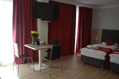 Łóżko lub łóżka w pokoju w obiekcie Apartamenty Oxygen DeLux