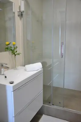 Łazienka w obiekcie Apartamenty Oxygen DeLux