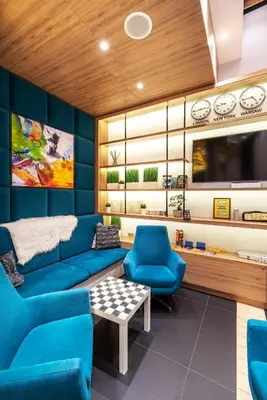Część wypoczynkowa w obiekcie Golden Tulip Warsaw Airport