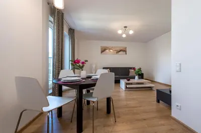 Część wypoczynkowa w obiekcie P&O Apartments Zawiszy