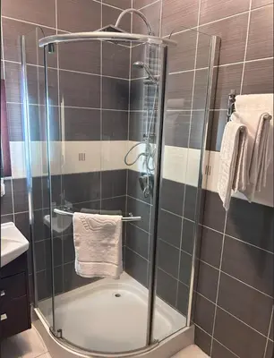 Łazienka w obiekcie Apartament w Wesołej