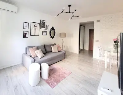 Część wypoczynkowa w obiekcie Warsaw Concierge Opera Apartment