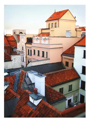 Budynek, w którym mieści się apartament
