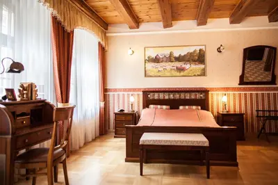 Łóżko lub łóżka w pokoju w obiekcie Duval Apartments