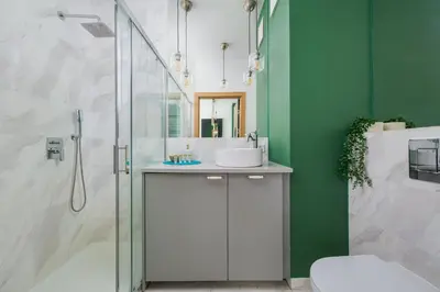 Łazienka w obiekcie ApartHotel Kolejowa Apartamenty