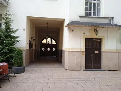 Fasada lub wejście do obiektu Green Wood Apartament Stara Ochota