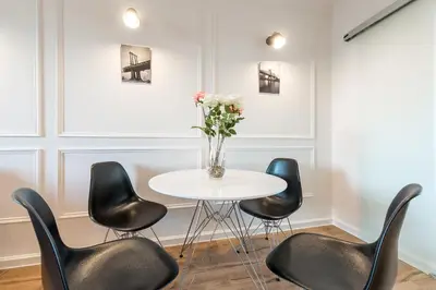 Część wypoczynkowa w obiekcie Poznańska P&O Apartments