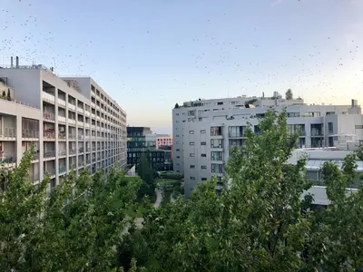 Budynek, w którym mieści się apartament