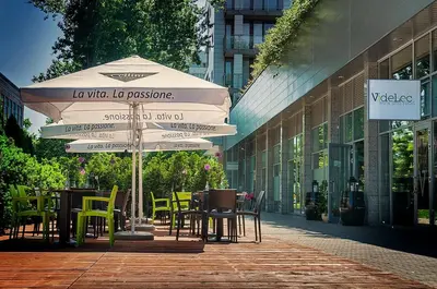 Budynek, w którym mieści się apartament