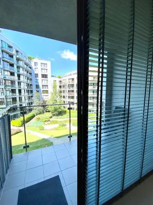 Balkon lub taras w obiekcie Studio Flat Triton Park