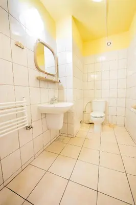Łazienka w obiekcie Hotel Wald