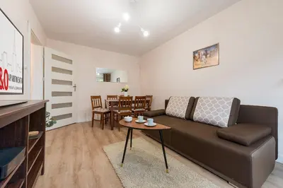 Część wypoczynkowa w obiekcie P&O Apartments Kasprzaka