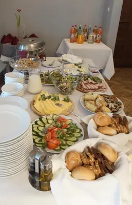 Jedzenie w obiekcie B&B lub w pobliżu