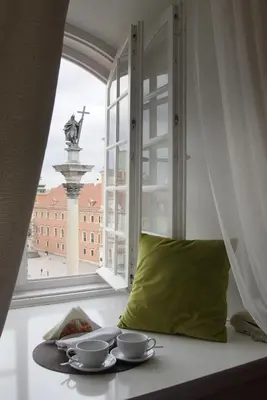 Część wypoczynkowa w obiekcie Pokoje Gościnne Dom Literatury