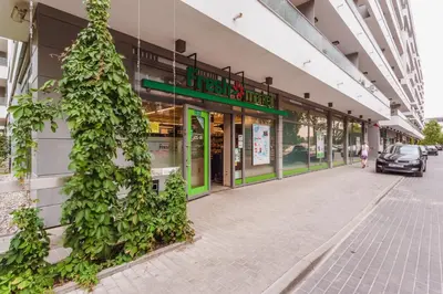 Budynek, w którym mieści się apartament