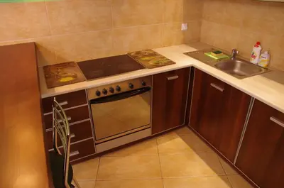 Kuchnia lub aneks kuchenny w obiekcie Szucha Apartments