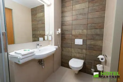 Łazienka w obiekcie Hotel Partner