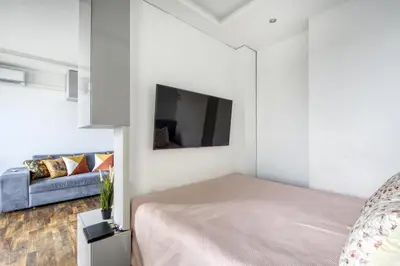 Telewizja i/lub zestaw kina domowego w obiekcie Gama