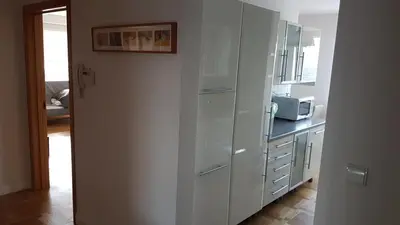 Kuchnia lub aneks kuchenny w obiekcie DOMOTEL Aleje Jerozolimskie