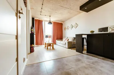 Plan piętra w obiekcie 9th Floor Panoramic View Quiet Modern by PolandBnB