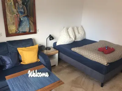 Część wypoczynkowa w obiekcie mika rooms Raclawicka 144 & Wislicka 3 Studio - Adults Only