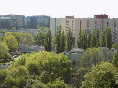 Budynek, w którym mieści się apartament
