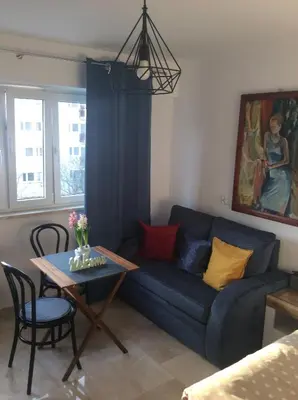 Część wypoczynkowa w obiekcie mika rooms Raclawicka 144 & Wislicka 3 Studio - Adults Only