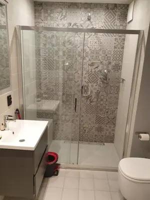 Łazienka w obiekcie Apartamenty Promenada