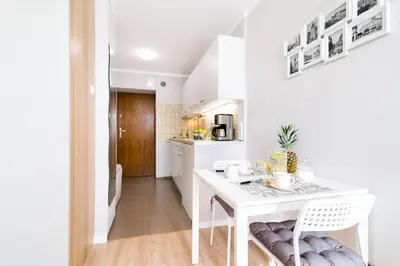 Kuchnia lub aneks kuchenny w obiekcie Bagno 7 - Modern Apartment by Noclegi Renters