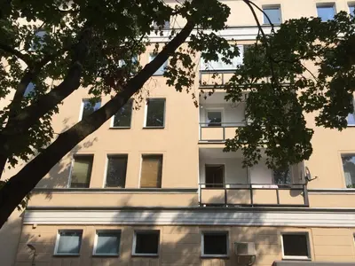 Budynek, w którym mieści się apartament