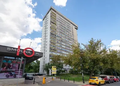 Budynek, w którym mieści się apartament
