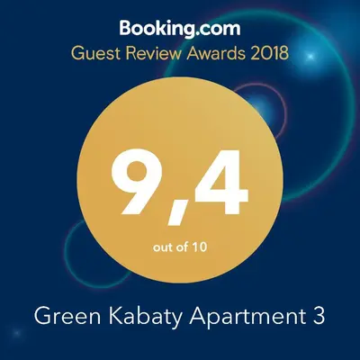 Certyfikat, podpis lub inny dokument wystawiony w obiekcie Green Kabaty Apartment 3