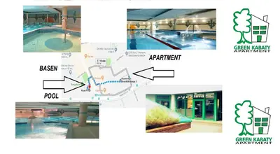 Basen w obiekcie Green Kabaty Apartment 3 lub w pobliżu
