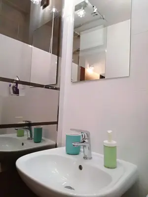 Łazienka w obiekcie A.G-Apartamenty Warszawa Centrum