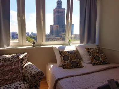 Część wypoczynkowa w obiekcie A.G-Apartamenty Warszawa Centrum