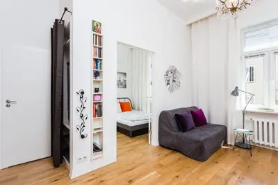 Część wypoczynkowa w obiekcie Sawa Apartment