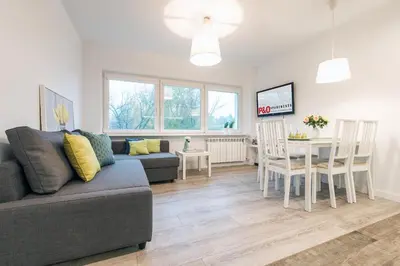 Część wypoczynkowa w obiekcie P&O Apartments Okecie
