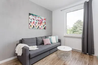 Część wypoczynkowa w obiekcie Chill Apartments Central Park