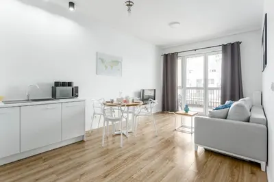 Część wypoczynkowa w obiekcie Chill Apartments Central Park